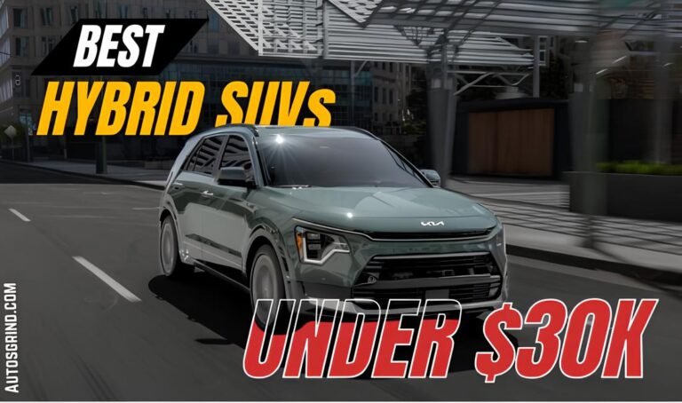 best hybrid SUV under 30k