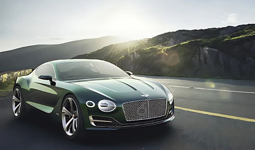 Bentley EXP 12 Speed 6e Concept car on road