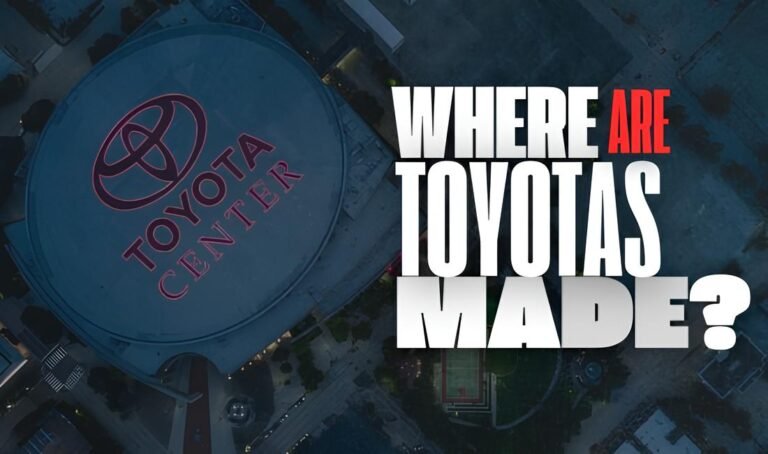 Where are Toyotas Made