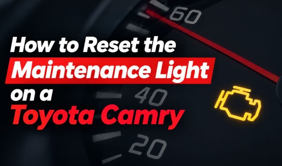 How to Reset the Maintenance Light on a Toyota Camry