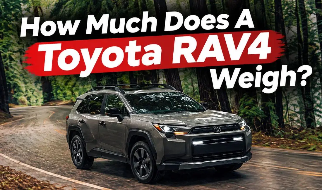 How Much Does A Toyota RAV4 Weigh