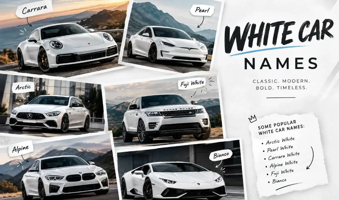 White Car Names